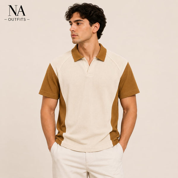 Sandstone Contrast Polo