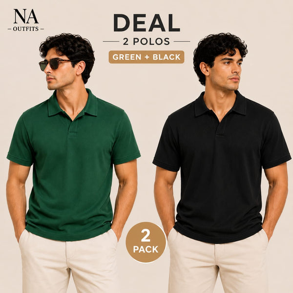 Pack two polos