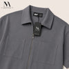 Double pocket zipper top