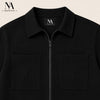 Double pocket zipper top
