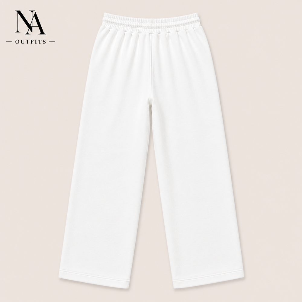 Slate Ease Trousers – White