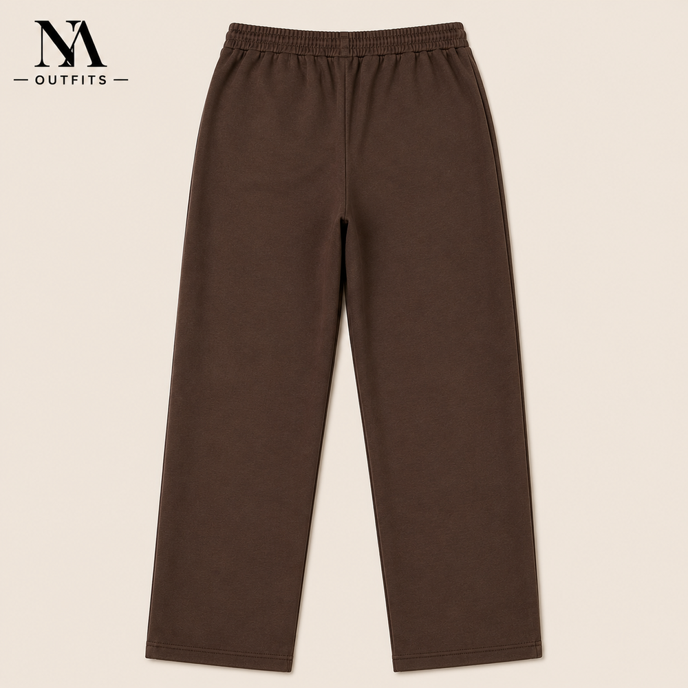 Slate Ease Trousers – Mocha Brown