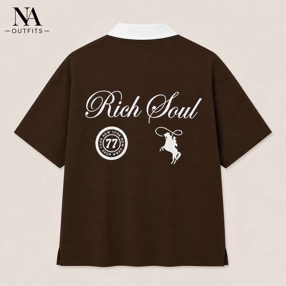 Chocolate Brown Urban Crest