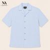 Sky Blue Resort Collar Shirt