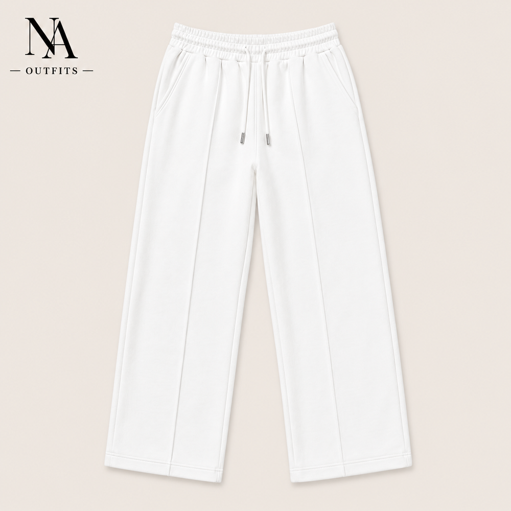 Slate Ease Trousers – White