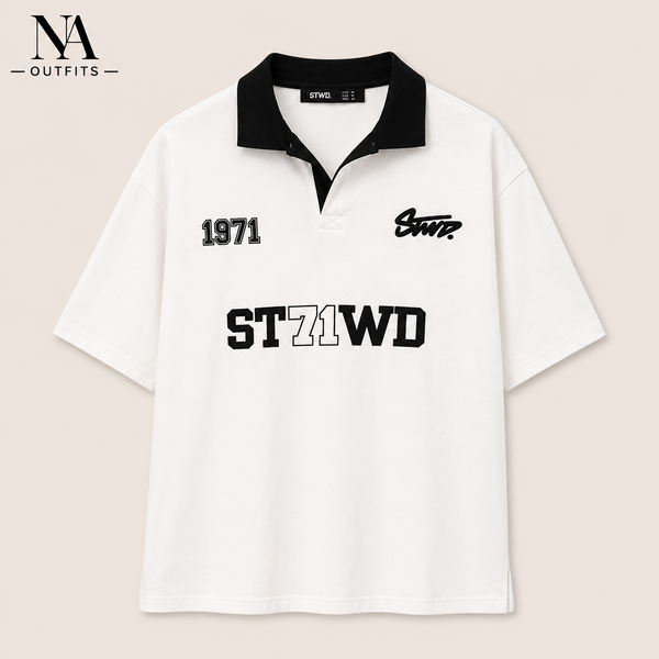 White Varsity Edge