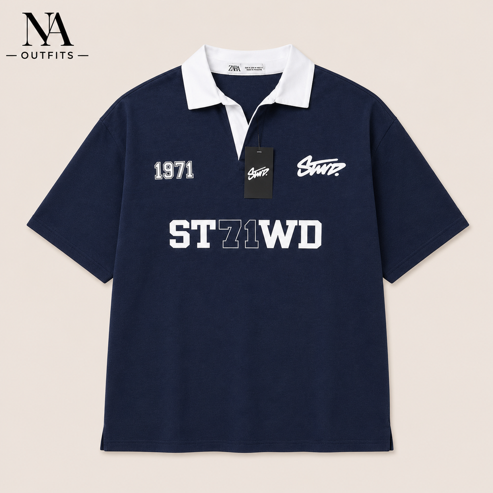 Navy Blue Varsity Edge