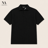 Black signature knit Polo