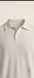 White Buttoned Polo