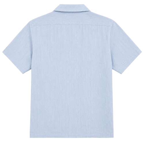 Sky Blue Resort Collar Shirt