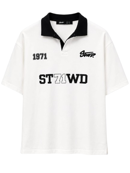 White Varsity Edge
