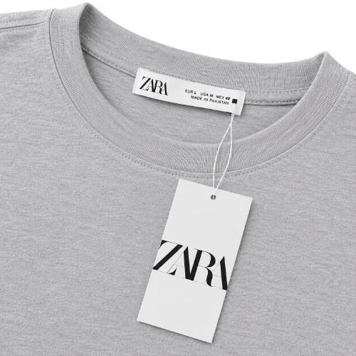 Essential Oversized Tee – Heather Grey