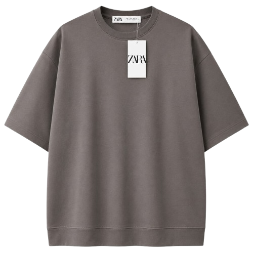 Essential Oversized Tee – Taupe