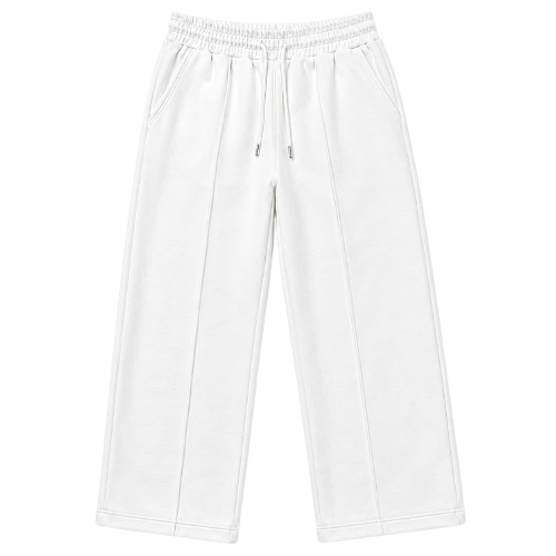 Slate Ease Trousers – White