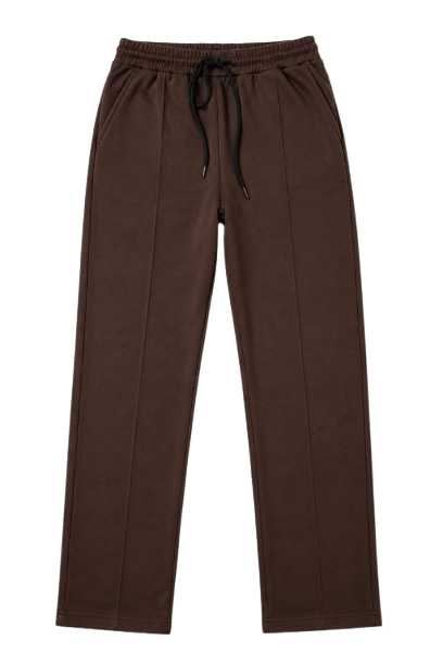 Slate Ease Trousers – Mocha Brown