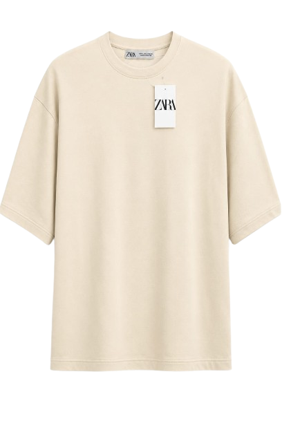 Essential Oversized Tee – Off White