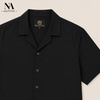 Black Resort Collar Shirt