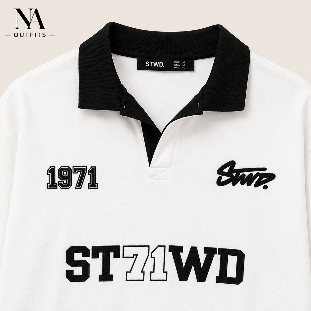 White Varsity Edge
